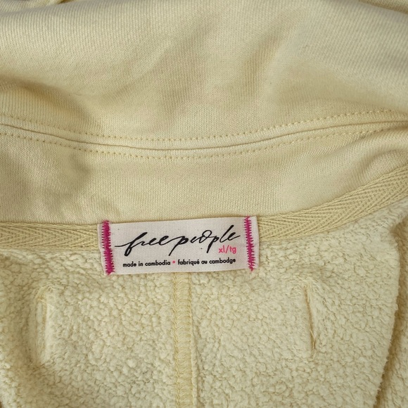 Free People Alexa Sweatshirt Jacket in Flan - Picture 11 of 12